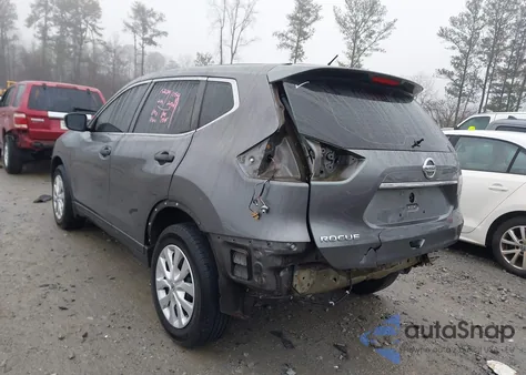 2016 Nissan Rogue S z USA, uszkodzony, nr VIN 5N1AT2MT1GC920719